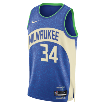 Milwaukee Bucks Gianas hot Kids Nike Jersey BNWT